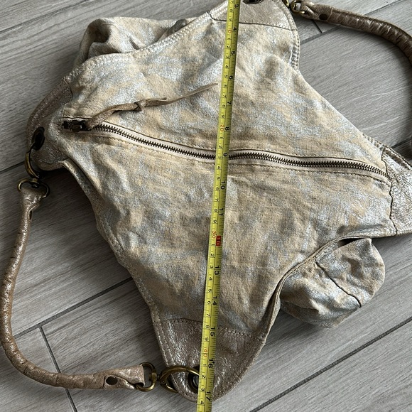 Ipa Nima Farrah Brushed Metallic Hobo Bag - Picture 14 of 17